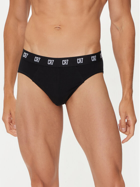 Cristiano Ronaldo CR7 Cristiano Ronaldo CR7 Комплект трусів Main Basic Brief 3-Pack 8100-66-900 Чорний