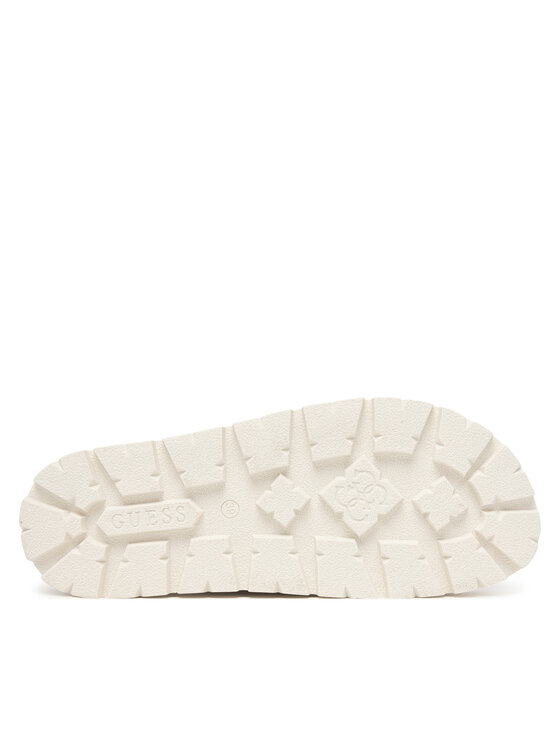 Guess Шльопанці Guess FLJFAX ELE03 Écru