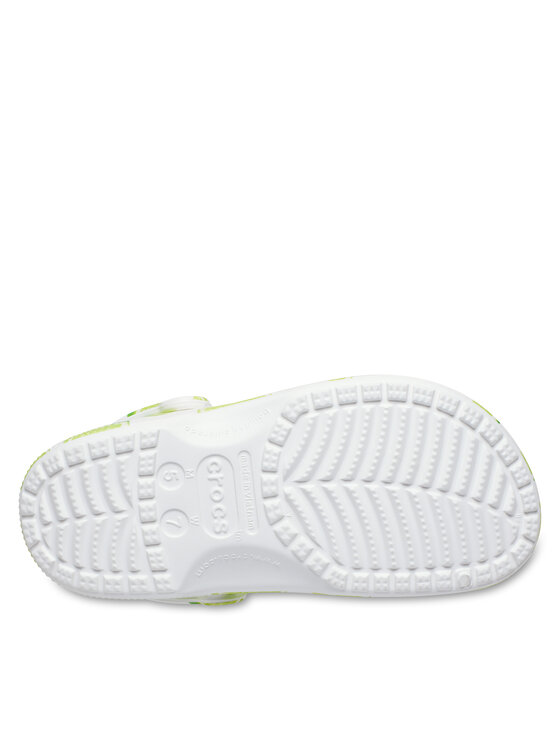 Crocs Шльопанці Crocs Classic Fresh Fruits Clog 211008 Білий