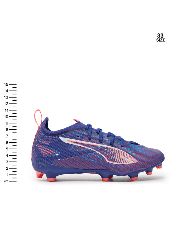 Puma Buty do piłki nożnej Puma Ultra 5 Pro Fg/Ag 107693 01 Niebieski
