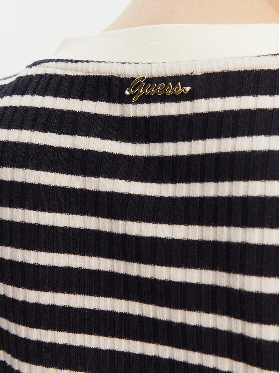 Guess Guess Поло W5YP20 KCZ82 Cиній Regular Fit