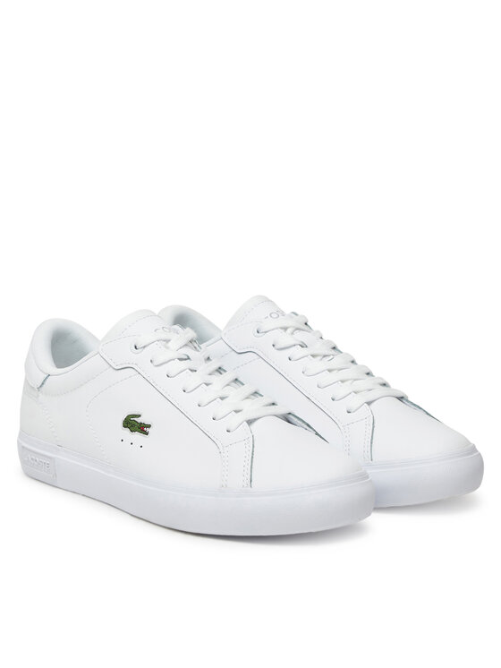 Lacoste Sneakersy Lacoste Powercourt 7-49SFA0086 Biela