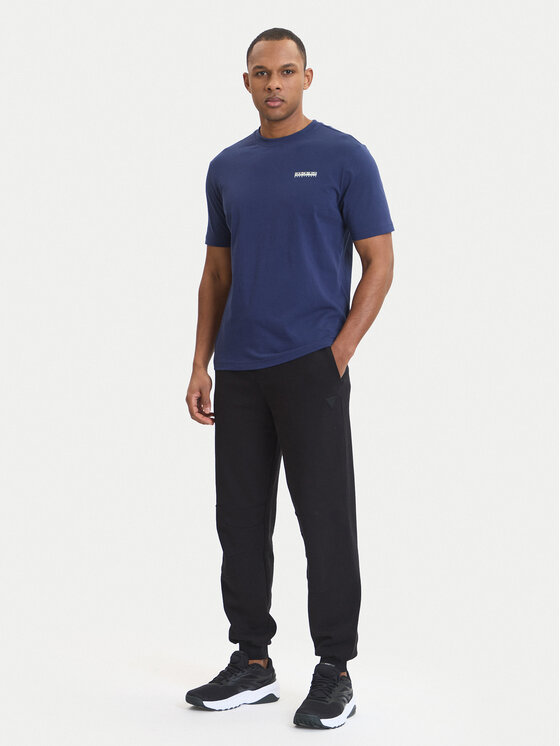 Napapijri Napapijri Camiseta S-Flint NP0A4FZZ Azul marino Regular Fit
