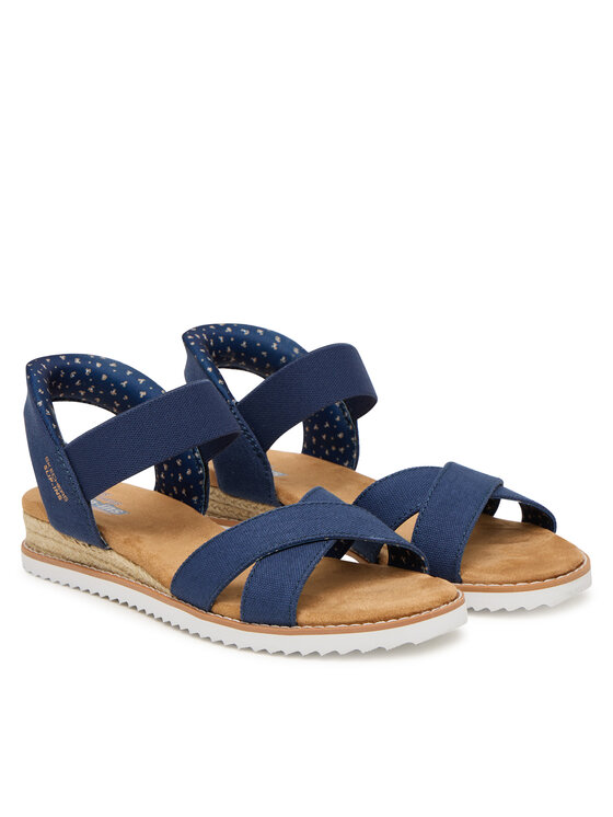 Skechers Босоніжки Skechers BOBS Desert Kiss - Golden Lily 114418/NVY Cиній
