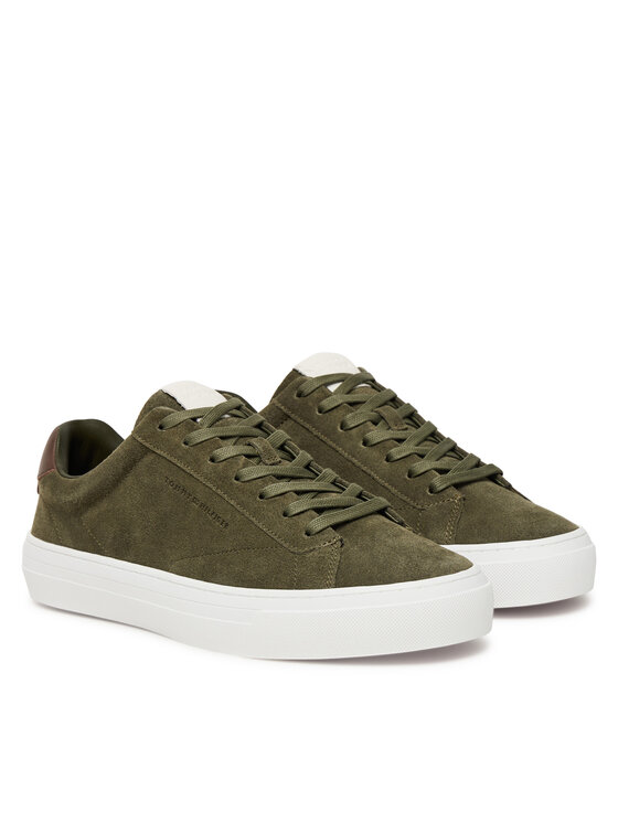 Tommy Hilfiger Sneakers Tommy Hilfiger Premium Dress Cupsole FM0FM05573 Kaki