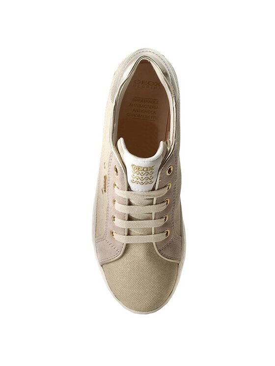 Geox Snīkeri Geox J Kiwi G.B J72D5B 01122 C5000 M Bēšs