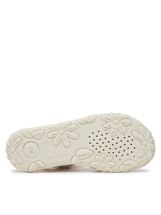 Geox Sandały Geox J Sandal Haiti Girl J458ZD 000NF C0459 S Biały