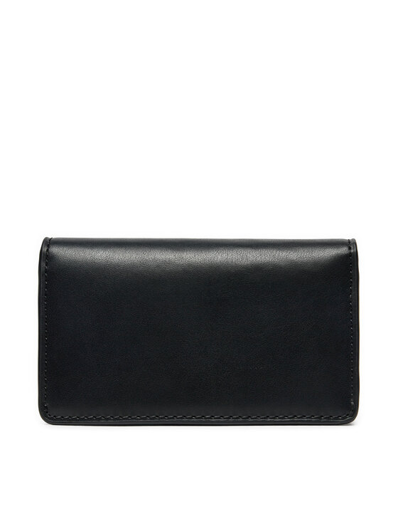 Tommy Hilfiger Novčanik Tommy Hilfiger Luxe Leather Med Flap AW0AW16576 Crna