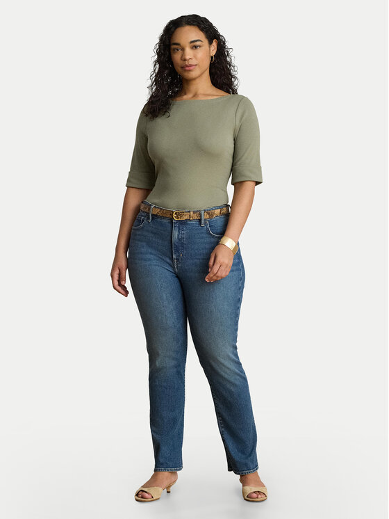 LAUREN RALPH LAUREN LAUREN RALPH LAUREN Blusa Judy 200654963204 Verde Slim Fit
