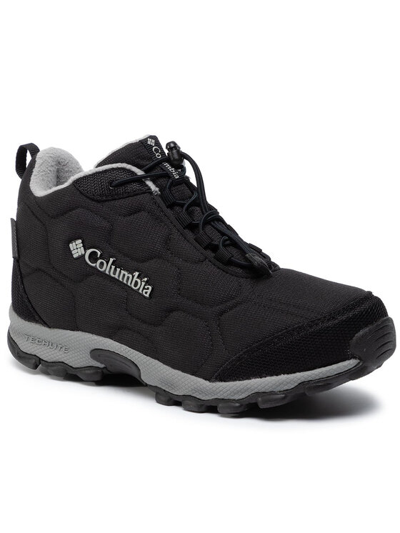 Columbia Bakancs Columbia Youth Firecamp Mid 2 Wp BY1201 Fekete