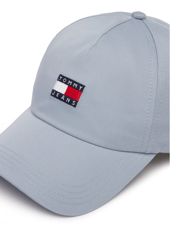 Tommy Jeans Șapcă Tommy Jeans Heritage AM0AM12933 Albastru deschis