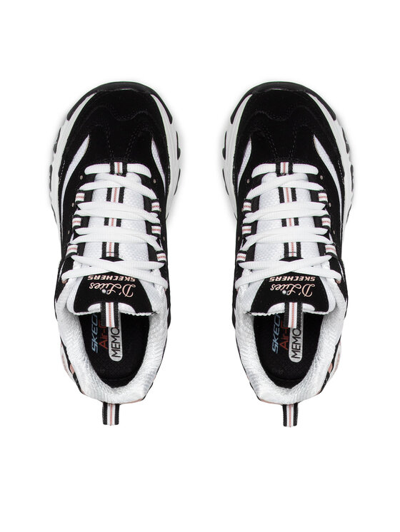 Skechers Снікерcи Skechers Devoted Fan 13154/BKRG Чорний