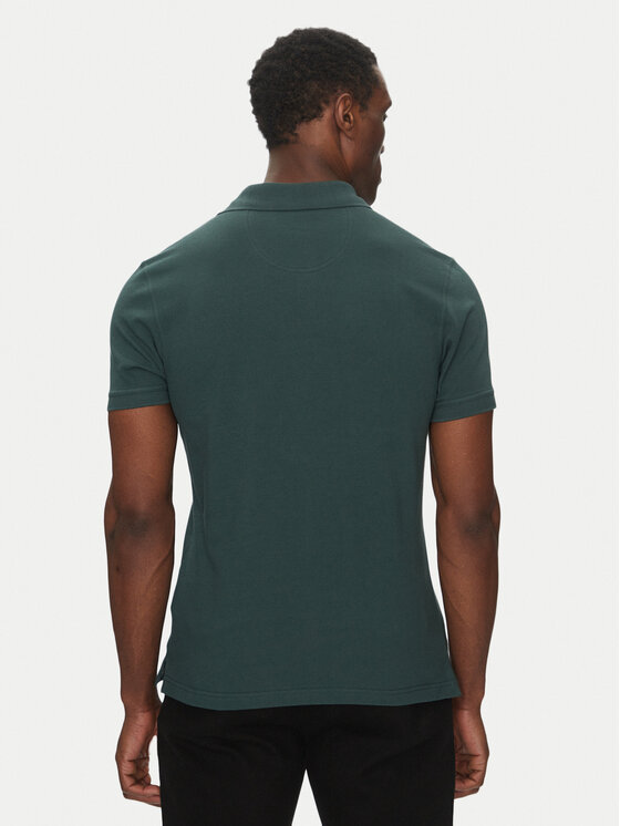 Barbour Barbour Polo Tartan MML0012GN89 Zelena Regular Fit
