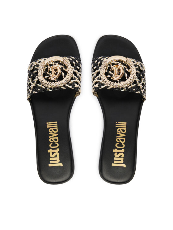 Just Cavalli Шльопанці Just Cavalli 80RA3S83 ZSE38 Чорний