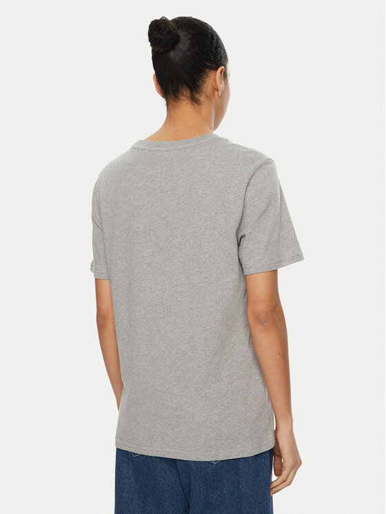 Tommy Jeans Tommy Jeans Marškinėliai DW0DW20461 Pilka Relaxed Fit