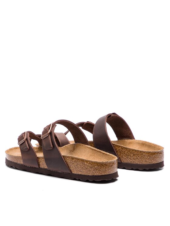Birkenstock Japonki Birkenstock Mayari 0071023 Brązowy