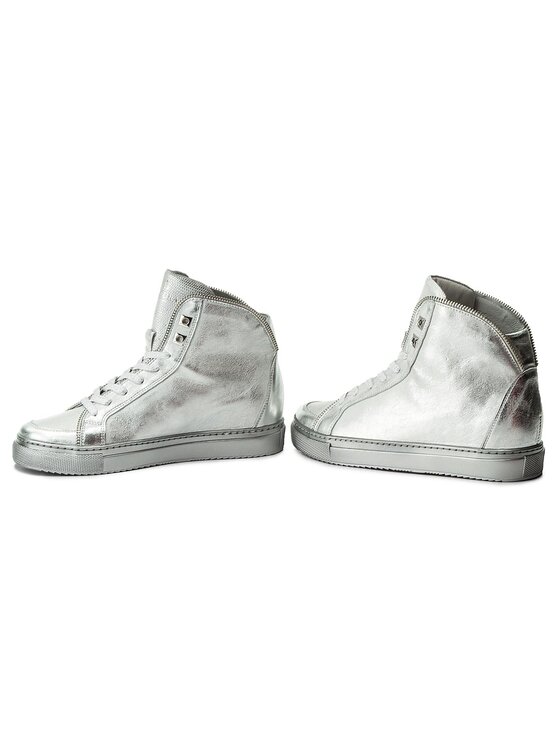Badura Sneakersy Badura 6337-69 Srebrny