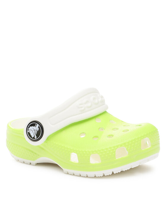 Crocs Шльопанці Crocs Crocs Classic Glow In The Dark Clog T 209161 Зелений