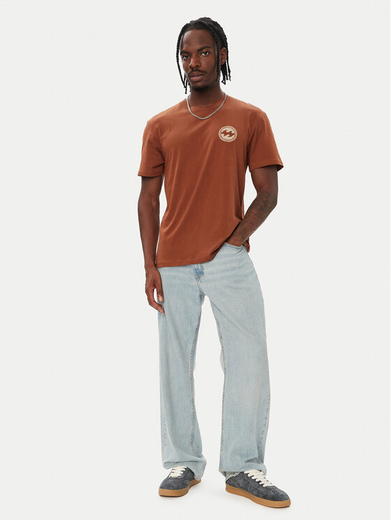 Billabong Billabong Camiseta EBYZT00605 Marrón Regular Fit
