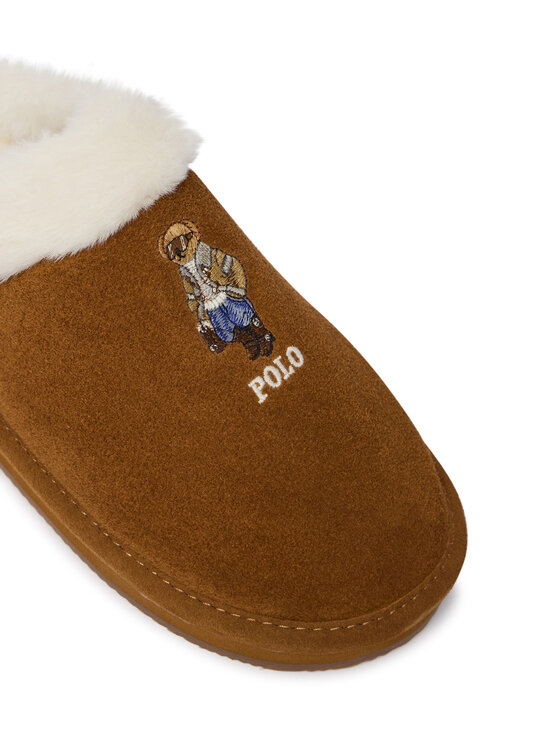 Polo Ralph Lauren Pantofole Polo Ralph Lauren 842P24250002 Marrone