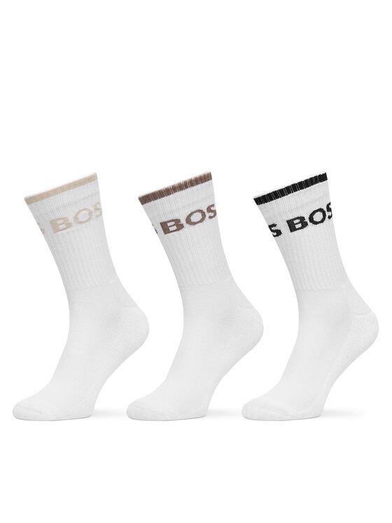 BOSS Ilgos kojinės BOSS 50510168 Balta