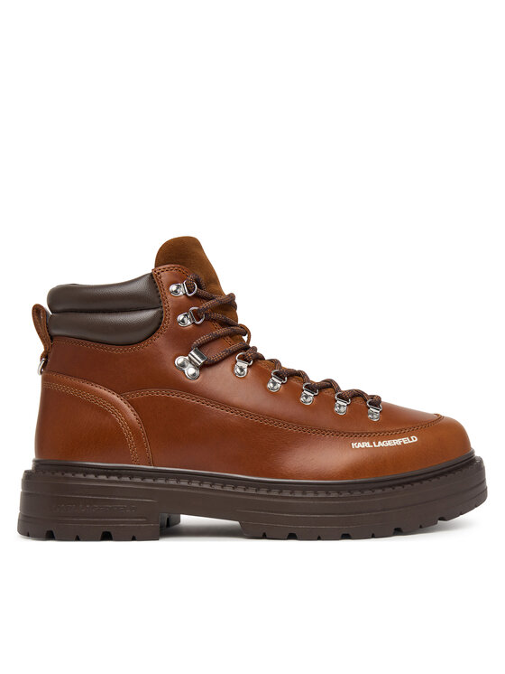 KARL LAGERFELD Μποτίνια KARL LAGERFELD Miles KL10246 Καφέ