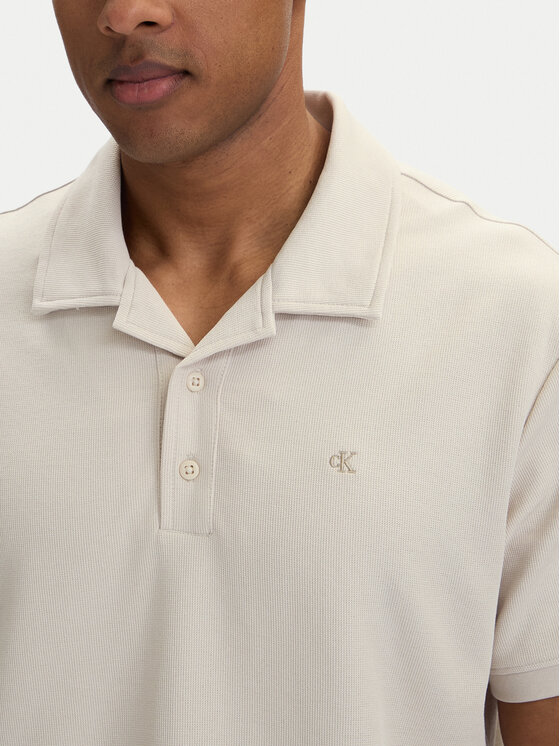 Calvin Klein Jeans Calvin Klein Jeans Pólóing LV04RF205G Krém Regular Fit