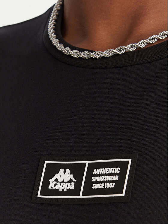 Kappa Kappa Camiseta Authentic Nuria 341V2UW Negro Regular Fit