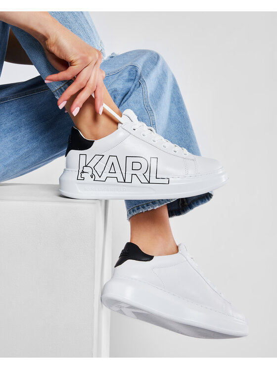 KARL LAGERFELD Laisvalaikio batai KARL LAGERFELD KL62511 Balta
