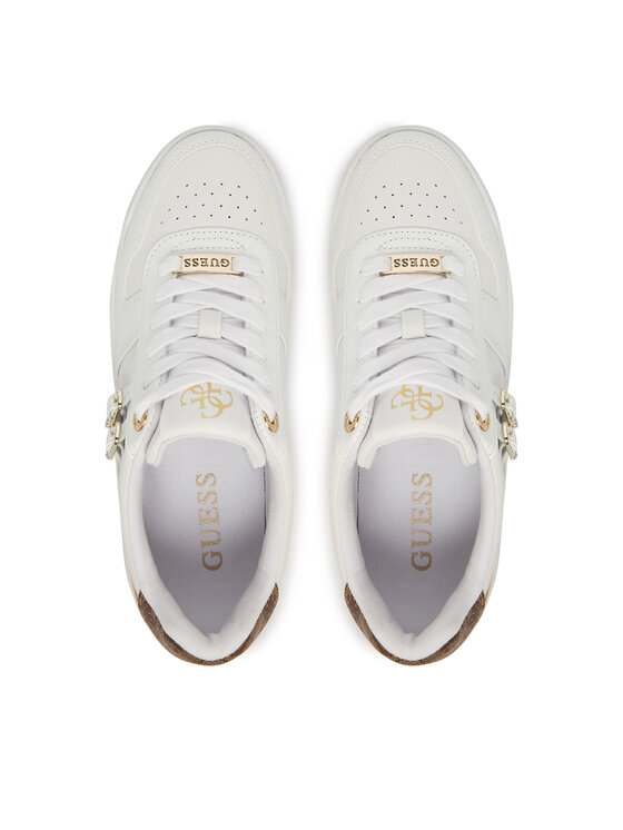 Guess Снікерcи Guess FLFMAG ELE12 Білий