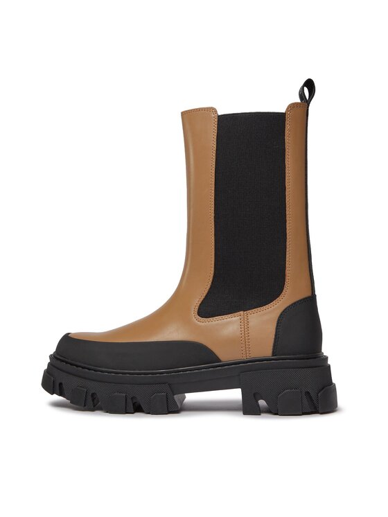 DKNY Členková obuv DKNY Jonie K3366233 Hnedá