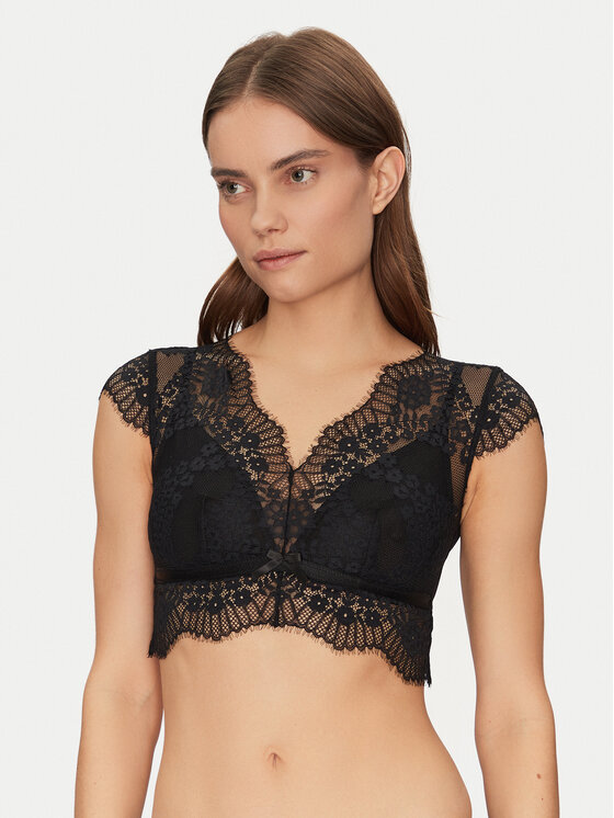 Hunkemöller Hunkemöller Grudnjak brallete Daphne 300218 Crna