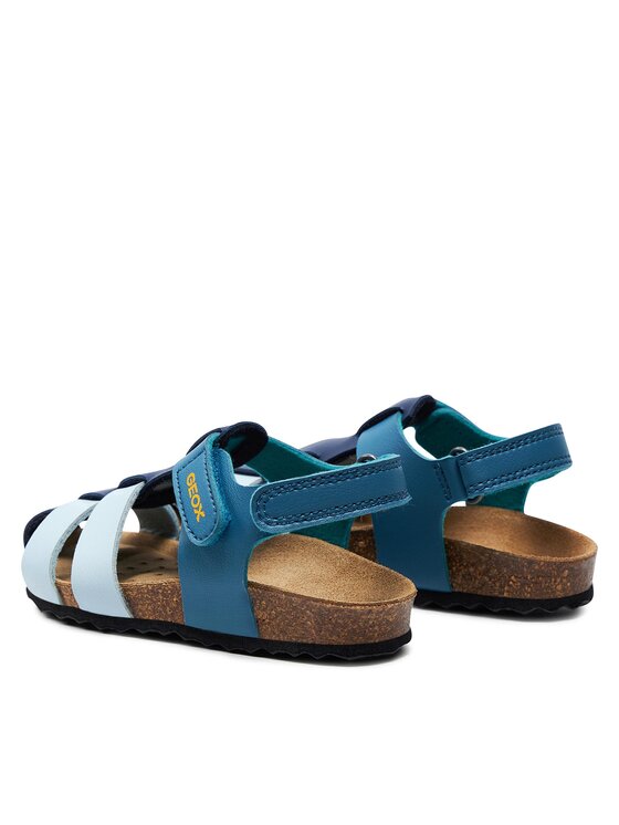 Geox Sandály Geox B Sandal Chalki Boy B452QA 000BC C4186 S Modrá