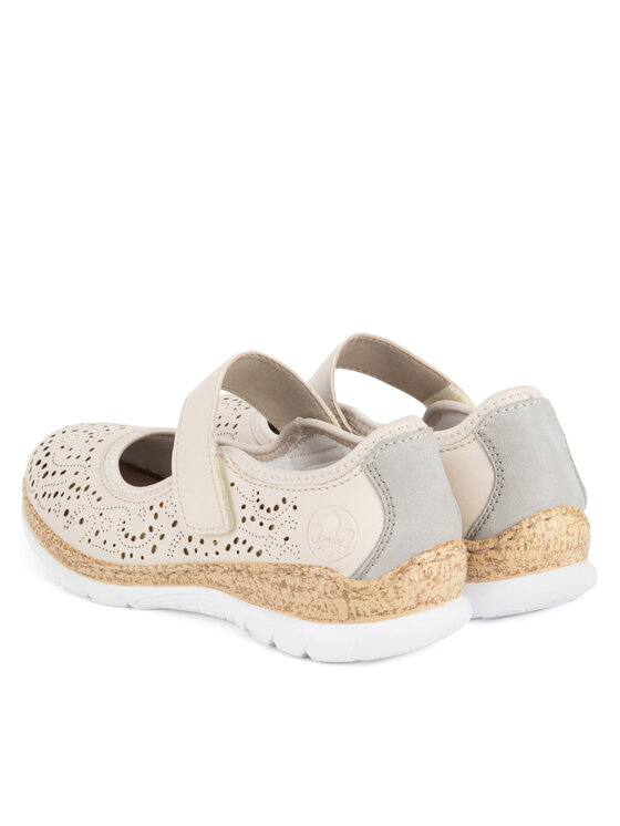 Rieker Balerinos Rieker N4299-60 Smėlio