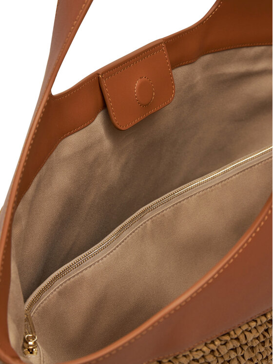 TOUS Bolso TOUS Lirio Rafia 2002205243 Marrón