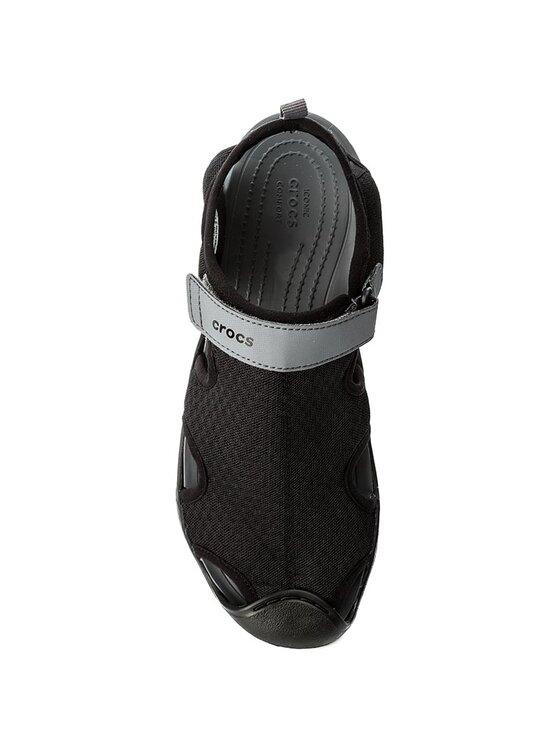 Crocs Basutės Crocs Swiftwater Mesh Sandal W 204597 Juoda