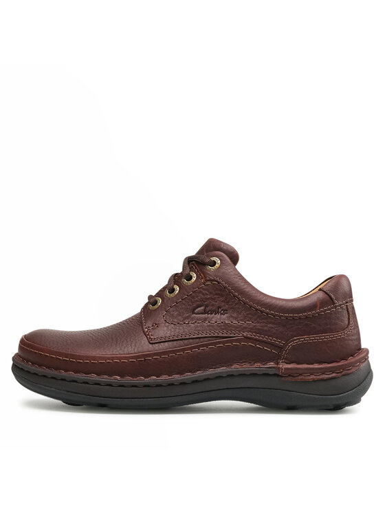 Clarks Туфлі Clarks Nature Three 203390057 Коричневий