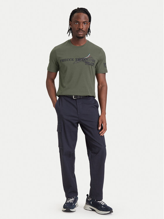 Aeronautica Militare Aeronautica Militare Camiseta 262TS2541UJ00750 Caqui Regular Fit