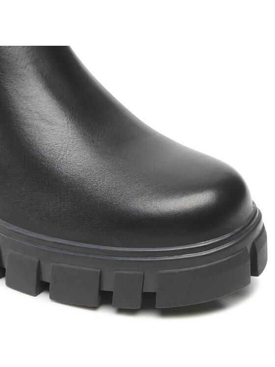 Vero Moda Kotníková obuv s elastickým prvkem Vero Moda Vmsiwie Boot 10238945 Černá