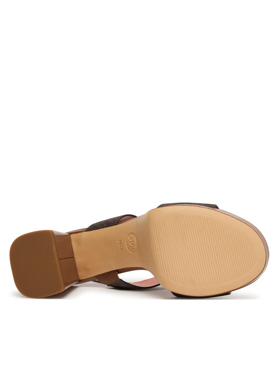 MICHAEL Michael Kors Szandál MICHAEL Michael Kors Erin Platform 40S6ERHS1B Barna