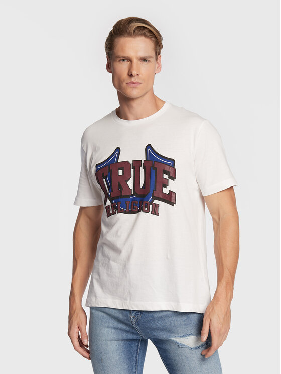 True Religion True Religion Футболка 106316 Білий Regular Fit