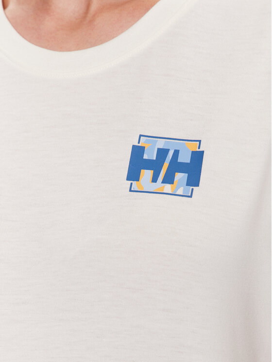Helly Hansen Helly Hansen Póló 63083 Sárga Regular Fit
