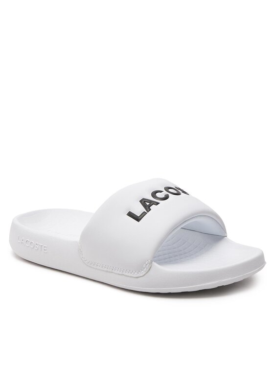 Lacoste Iešļūcenes Lacoste Serve Slide 1.0 747CFA0032 Balts