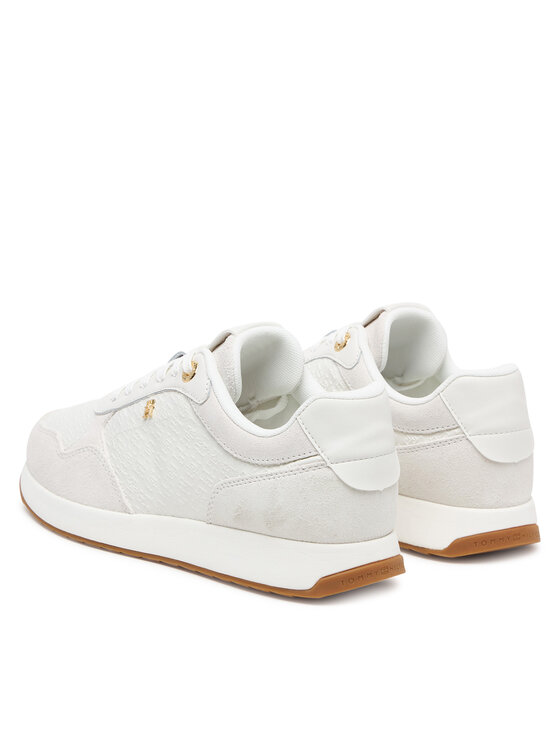 Tommy Hilfiger Αθλητικά Tommy Hilfiger Th Runner Monogram FW0FW09586 Κρεμ