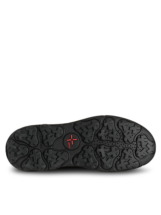Geox Čižmy Geox U Nebula + Grip B Ab U46HFC 0FFBC C9999 Čierna