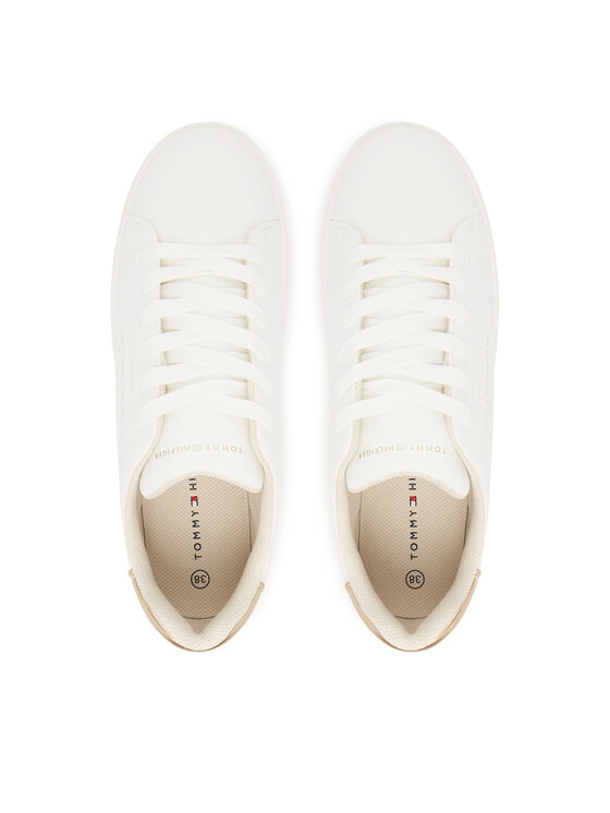 Tommy Hilfiger Sneakers Tommy Hilfiger Low Cut Lace Up Sneaker T3A9-33976-1355 D Alb