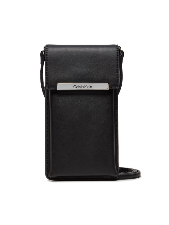 Calvin Klein Taška na telefon Calvin Klein Ck Linear Phone Crossbody K60K612192 Černá