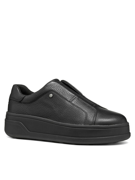 Geox Sneakersy Geox D Spherica Ecub-2 D65WVE 46 C9999 Čierna