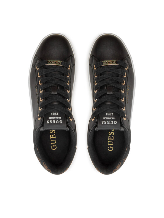 Guess Sneakers Guess Roki2 FLFRO2 FAL12 Negru