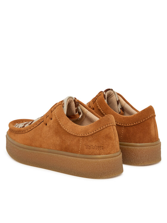 Clarks Туфлі Clarks Boxbee Walla. 26329295 Коричневий